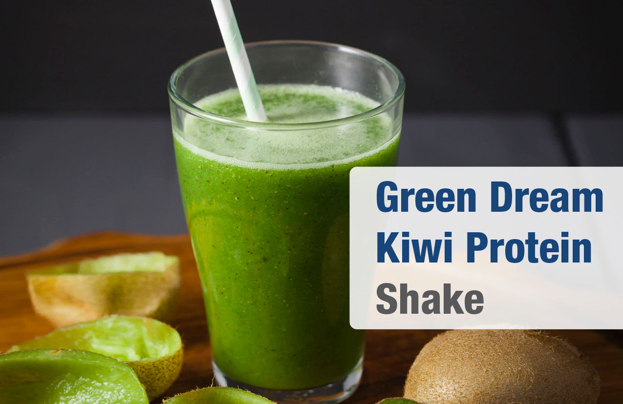 Green Dream Kiwi Protein Shake